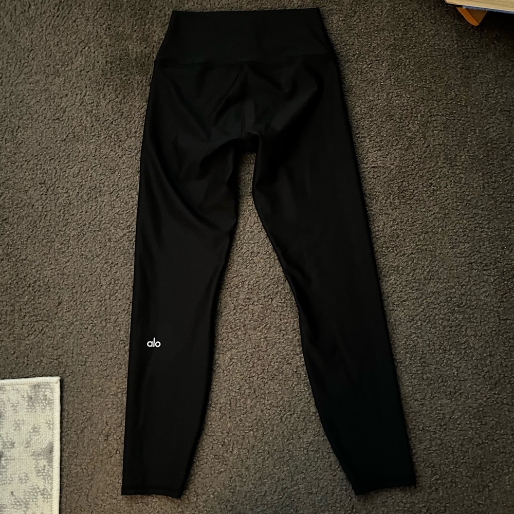 Alo High Waist Black Airlift Leggings
